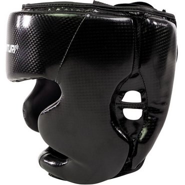 Tunturi Boxing Head Guard Kopfschutz Schwarz S/M 