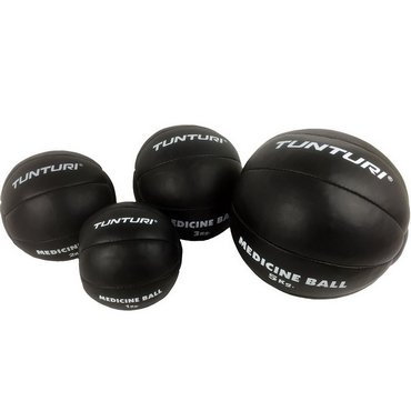 Tunturi Medizin Ball Schwarz 5 kg Schwarz 