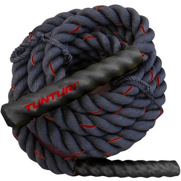 Tunturi Battle Rope 15 m Cross Training Seil Schwarz 