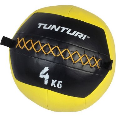 Tunturi Wall Balls Cross Training Wandbälle 4 kg Gelb 