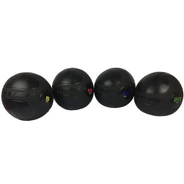 Tunturi Slam Ball Cross Training Ball 15 kg Schwarz mit Blau 