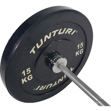 Tunturi Cross Training Olympische Hantelstange für Frauen 201 cm 15 kg Chrom 