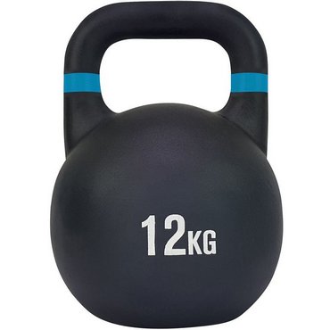 Tunturi Competition Kettlebell Kugelhantel 12 kg Schwarz 