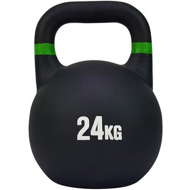 Tunturi Competition Kettlebell Kugelhantel 24 kg Schwarz 