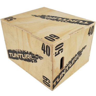 Tunturi Plyobox Holz 40 / 50 / 60 cm Beige 