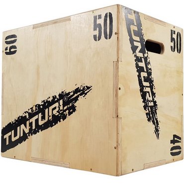 Tunturi Plyobox Holz 40 / 50 / 60 cm Beige 