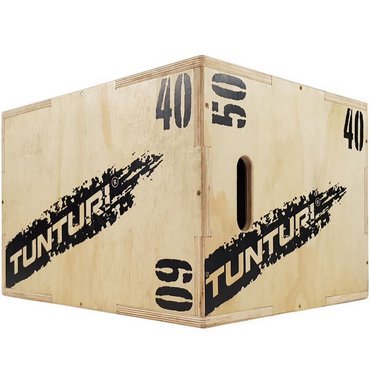 Tunturi Plyobox Holz 40 / 50 / 60 cm Beige 