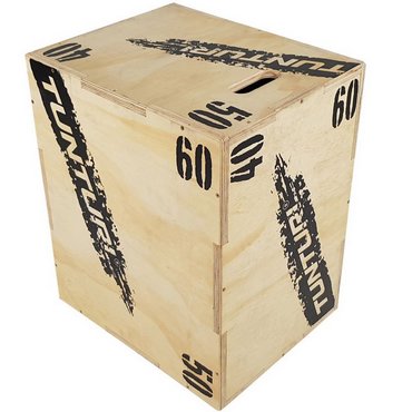 Tunturi Plyobox Holz 40 / 50 / 60 cm Beige 