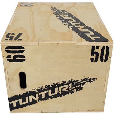 Tunturi Plyobox Holz 50 / 60 / 75 cm Beige 