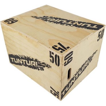 Tunturi Plyobox Holz 50 / 60 / 75 cm Beige 