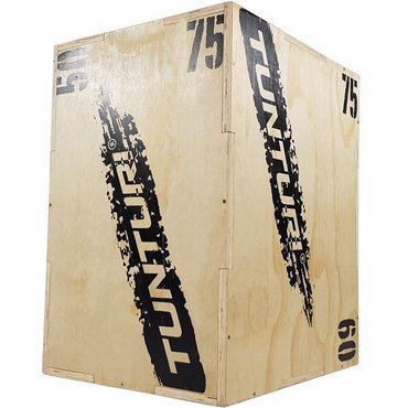 Tunturi Plyobox Holz 50 / 60 / 75 cm Beige 