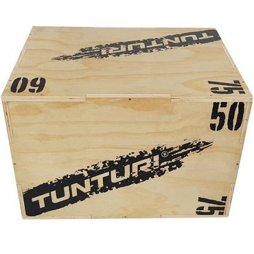 Tunturi Plyobox Holz 50 / 60 / 75 cm Beige 