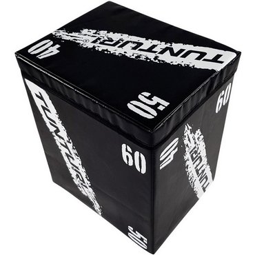 Tunturi Soft Plyobox EVA 40 / 50 / 60 cm Schwarz 