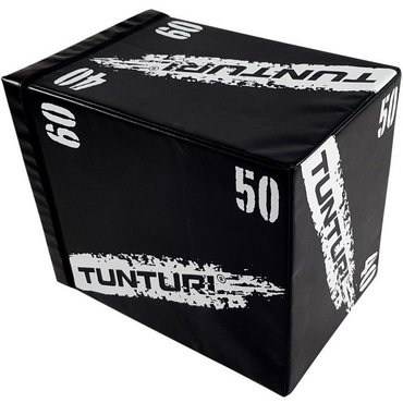 Tunturi Soft Plyobox EVA 40 / 50 / 60 cm Schwarz 