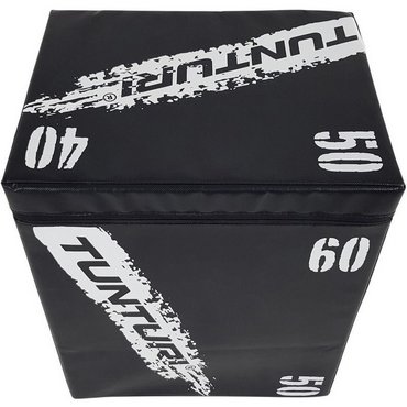 Tunturi Soft Plyobox EVA 40 / 50 / 60 cm Schwarz 