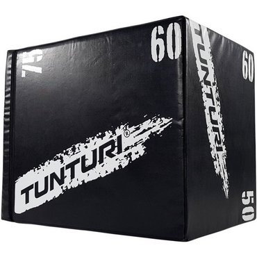 Tunturi Soft Plyobox EVA 50 / 60 / 75 cm Schwarz 
