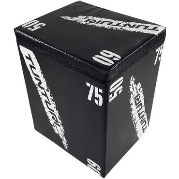 Tunturi Soft Plyobox EVA 50 / 60 / 75 cm Schwarz 