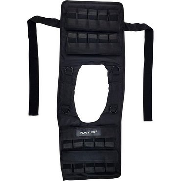 Tunturi Verstellbare Gewichtsweste Pro 20 kg Schwarz 