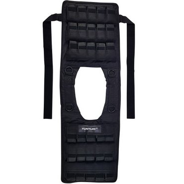 Tunturi Verstellbare Gewichtsweste Pro 30 kg Schwarz 