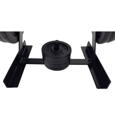 Tunturi Ständer für 30 mm und 50 mm Hantelscheiben Schwarz 