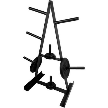 Tunturi Ständer für 30 mm und 50 mm Hantelscheiben Schwarz 