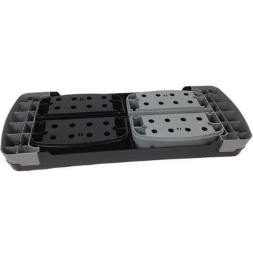 Tunturi Compact Aerobic Stepper Schwarz mit Grau 
