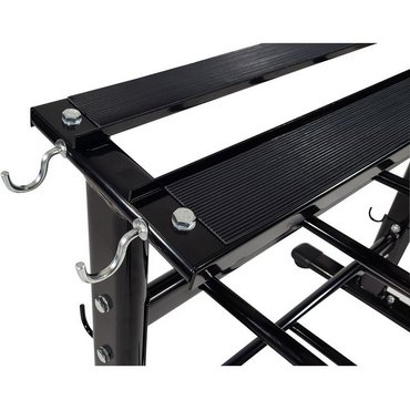 Tunturi Hantelscheiben und Hantel Rack  Schwarz 
