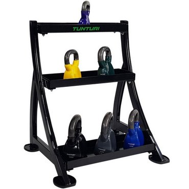Tunturi Kettlebell Rack Schwarz 