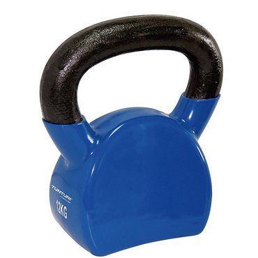 Tunturi Vinyl Gusseisen Kettlebell 12 kg Blau 