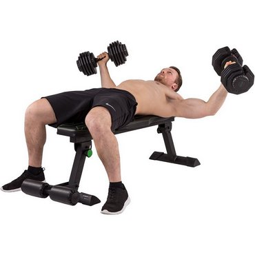 Tunturi Selector Kurzhantel verstellbar bis 25 kg  Schwarz 