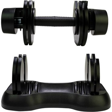 Tunturi Selector Kurzhantel verstellbar bis 12.5 kg  Schwarz 