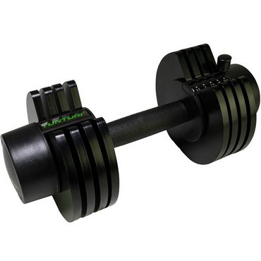 Tunturi Selector Kurzhantel verstellbar bis 12.5 kg  Schwarz 