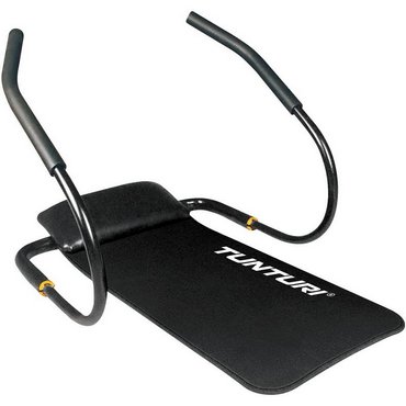 Tunturi Ab-Shaper Pro Bauchtrainer faltbar mit Matte Schwarz 