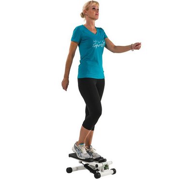 Tunturi Stepper mit Computer Weiss 