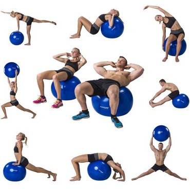 Tunturi Gymnastik Fitnessball 55 cm 