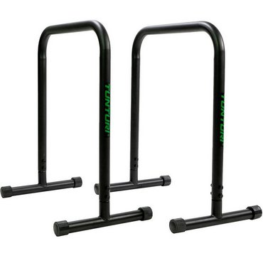 Tunturi Paraletten Push-Up Set für Eigenkörpergewichtstraining  Schwarz 