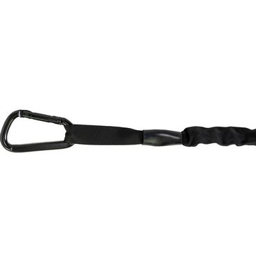 Tunturi Widerstandstrainer mit Stab Fitnessstab Schwarz 