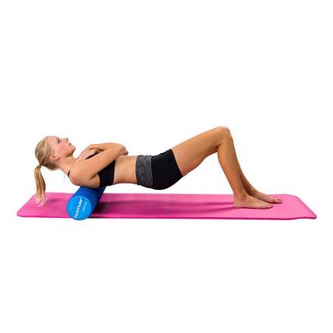 Tunturi Yoga Massage Roller 90 cm Blau 