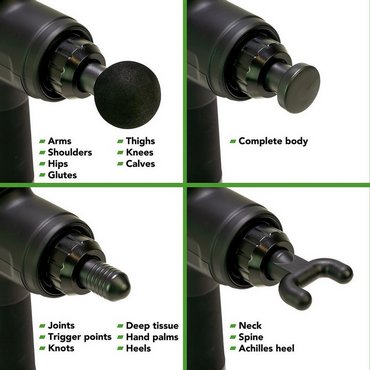 Tunturi Massage Gun Pistole MG50 Schwarz 