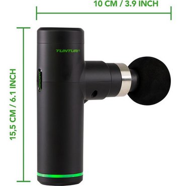 Tunturi Mini Massage Gun Pistole MG30 Schwarz 