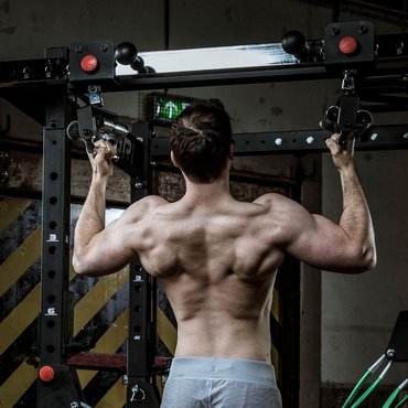 Tunturi Multigrip Pullup Sliders zu Cross Training Rack RC20 Chrom 
