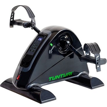 Tunturi M50 Cardio Fit Mini Bike motorisiert mit Computer Schwarz 