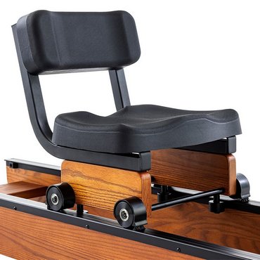 Fluid Rower Rückenlehnen-Kit für Dual Rail Geräte Schwarz 