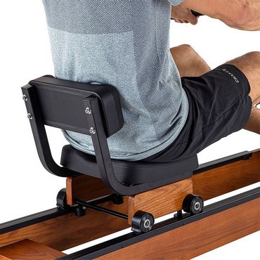 Fluid Rower Rückenlehnen-Kit für Dual Rail Geräte Schwarz 