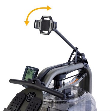 Fluid Rower Tablet Halterung lang - Apollo Pro Schwarz 