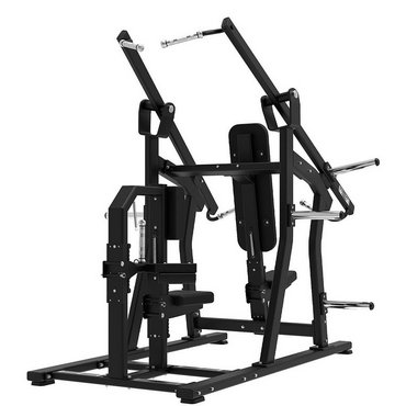 Tunturi Platinum Plate Loaded Dual Chest Press & Lat Pulldown Latzug Schwarz 