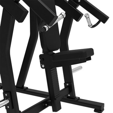 Tunturi Platinum Plate Loaded Dual Chest Press & Lat Pulldown Latzug Schwarz 