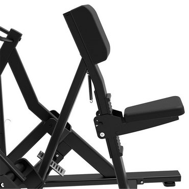 Tunturi Platinum Plate Loaded Seated Row Rudermaschine Schwarz 
