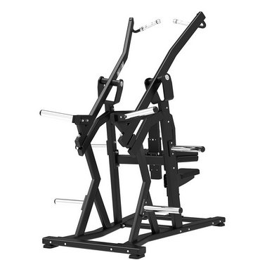 Tunturi Platinum Plate Loaded Wide Lat Pulldown Latzug Maschine Schwarz 