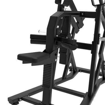 Tunturi Platinum Plate Loaded Wide Lat Pulldown Latzug Maschine Schwarz 